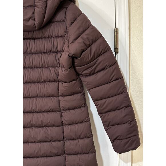 Save the Duck Dorothy Hooded Puffer Coat Ruby Red Size Large/XL NWT Form Fitting - Picture 15 of 16